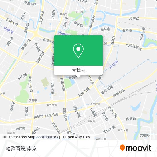 翰雅画院地图