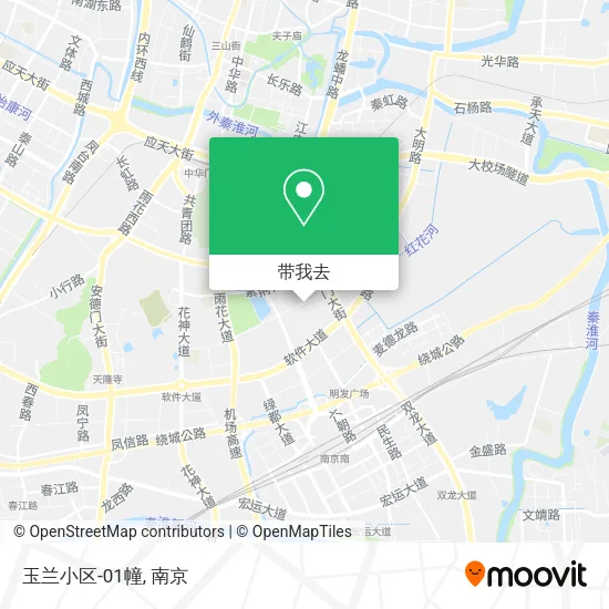 玉兰小区-01幢地图