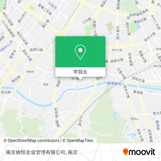 南京铁恒企业管理有限公司地图