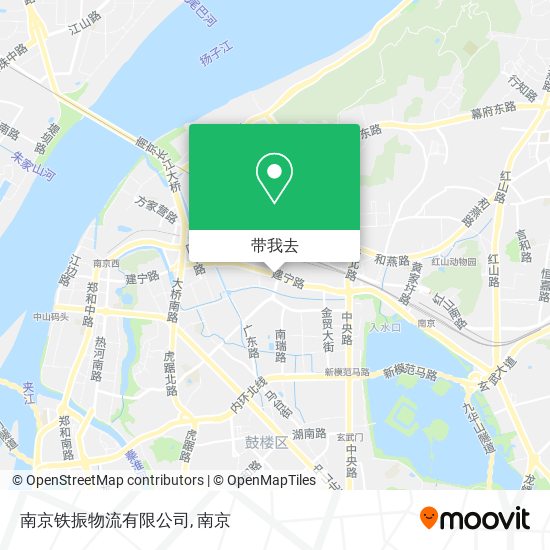 南京铁振物流有限公司地图