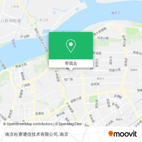 南京杜赛通信技术有限公司地图