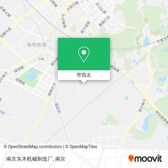 南京东木机械制造厂地图