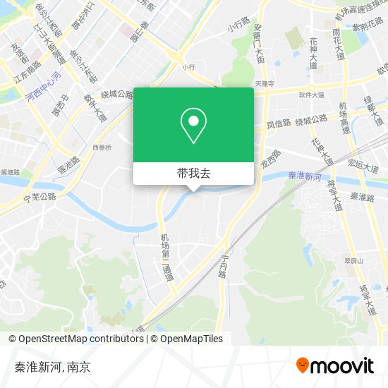 秦淮新河地图