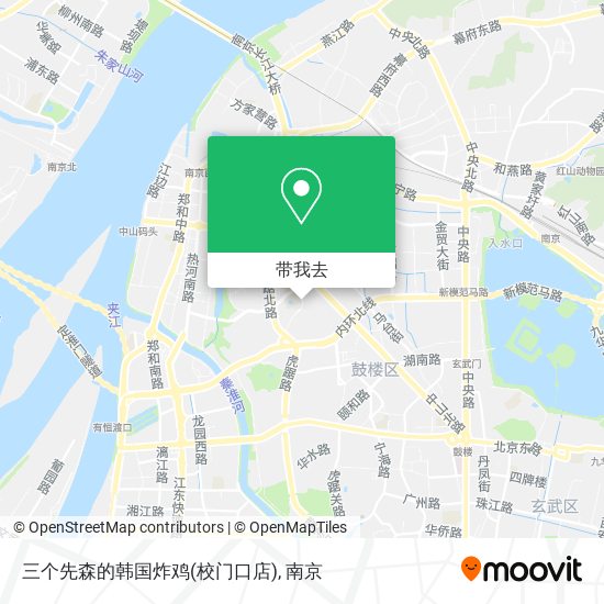 三个先森的韩国炸鸡(校门口店)地图
