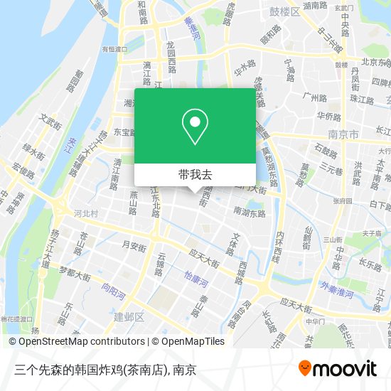 三个先森的韩国炸鸡(茶南店)地图
