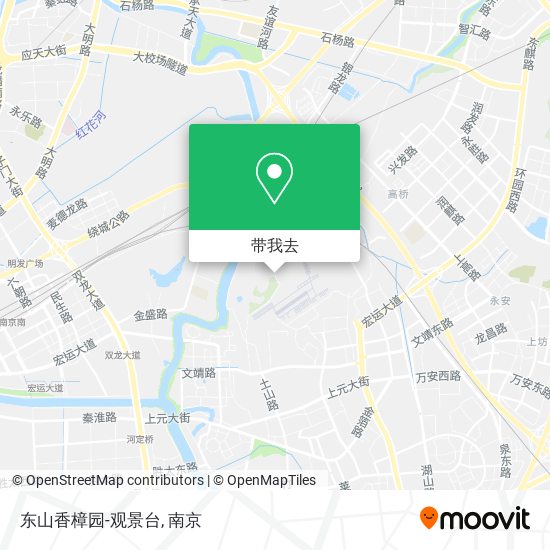 东山香樟园-观景台地图