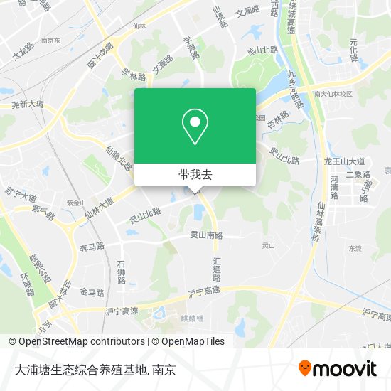 大浦塘生态综合养殖基地地图