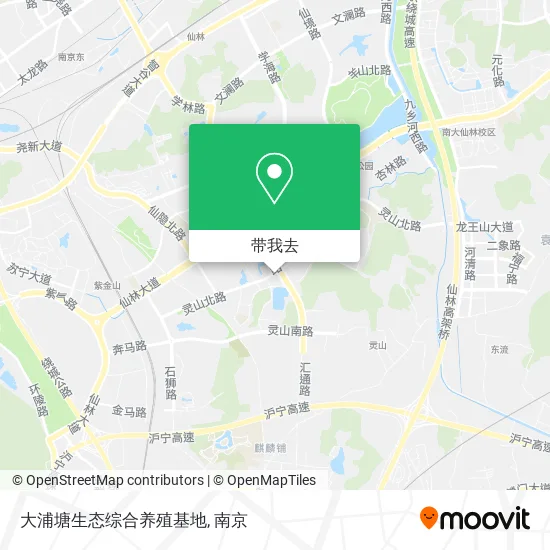 大浦塘生态综合养殖基地地图