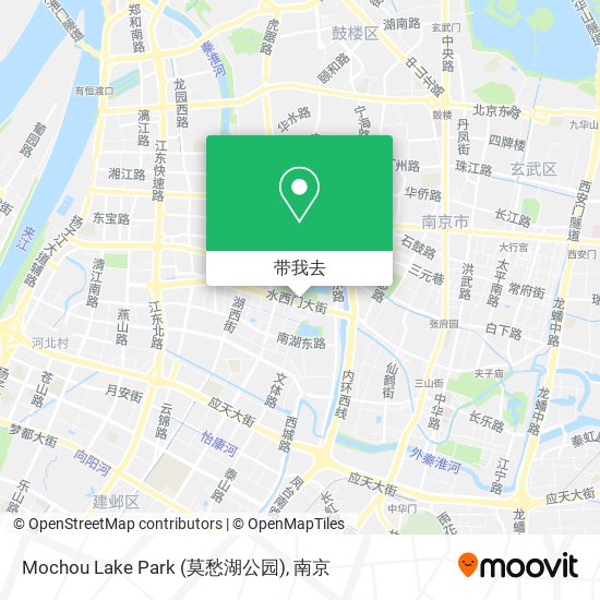 Mochou Lake Park (莫愁湖公园)地图