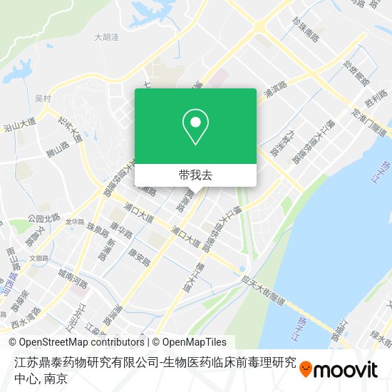 江苏鼎泰药物研究有限公司-生物医药临床前毒理研究中心地图