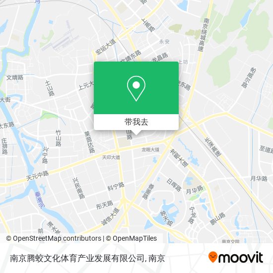 南京腾蛟文化体育产业发展有限公司地图