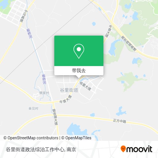 谷里街道政法综治工作中心地图