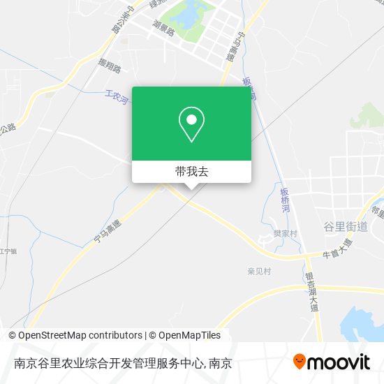 南京谷里农业综合开发管理服务中心地图