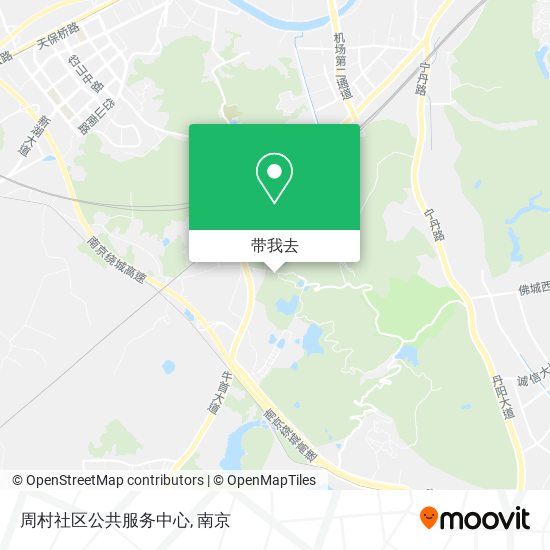 周村社区公共服务中心地图