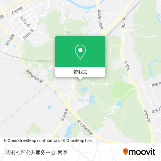 周村社区公共服务中心地图