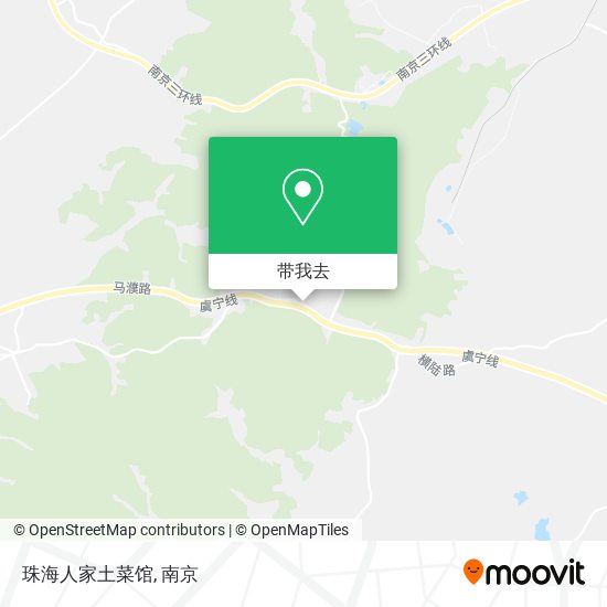 珠海人家土菜馆地图