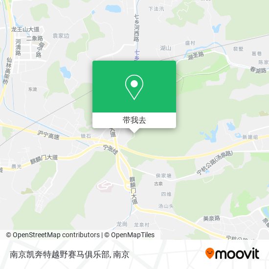 南京凯奔特越野赛马俱乐部地图