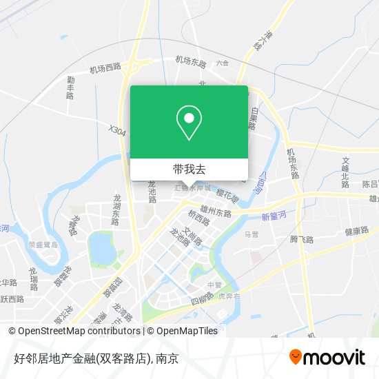 好邻居地产金融(双客路店)地图