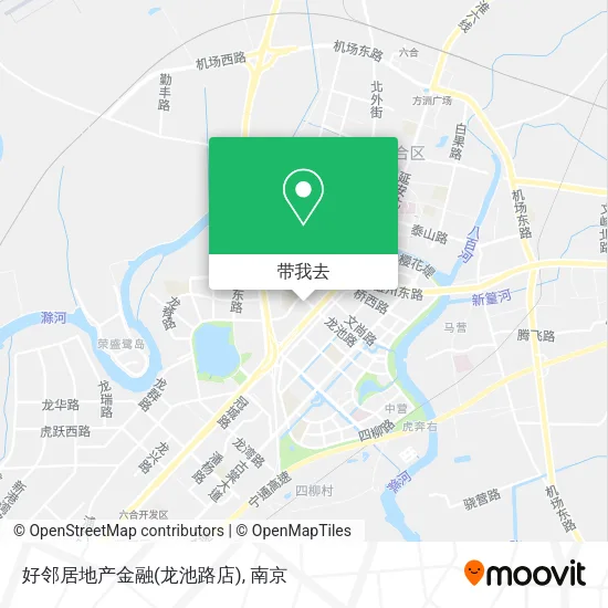 好邻居地产金融(龙池路店)地图