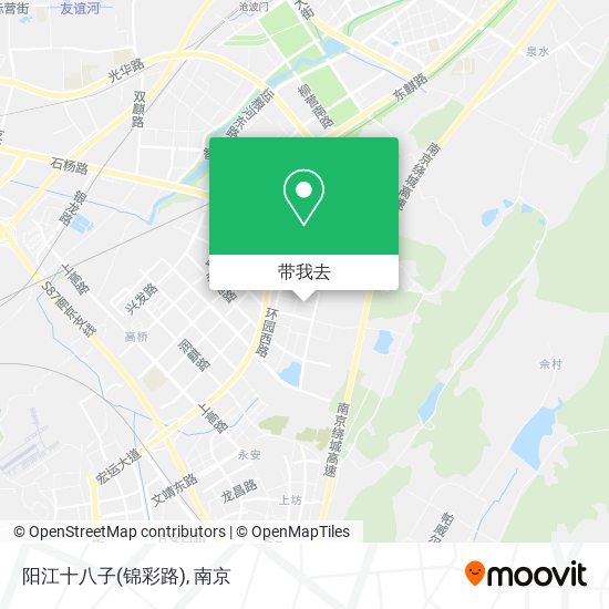 阳江十八子(锦彩路)地图