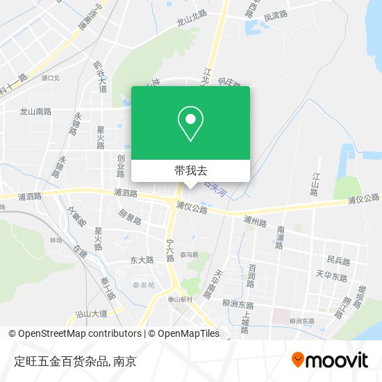 定旺五金百货杂品地图