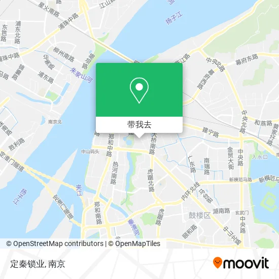 定秦锁业地图