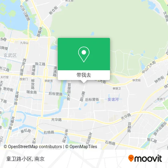 童卫路小区地图