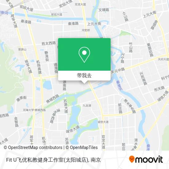 Fit U飞优私教健身工作室(太阳城店)地图