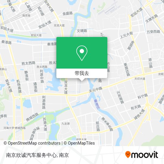 南京欣诚汽车服务中心地图