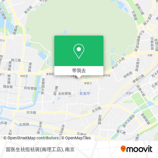 苗医生祛痘祛斑(南理工店)地图