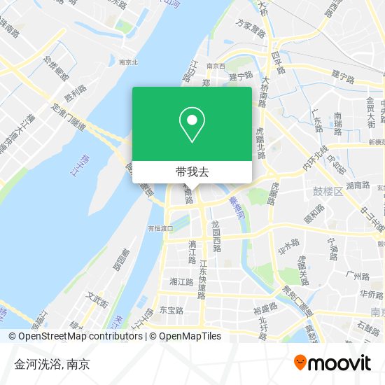 金河洗浴地图