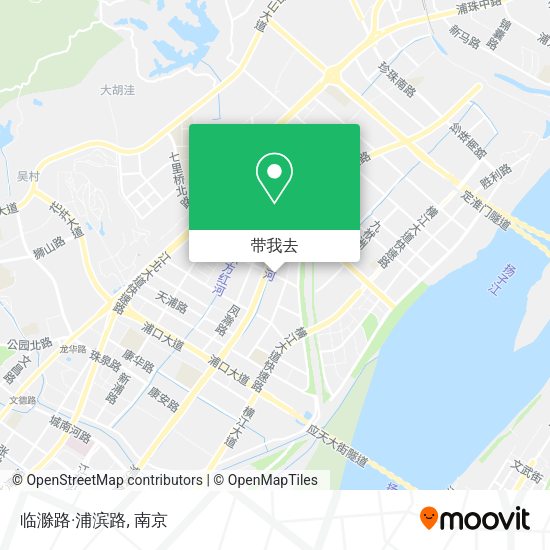 临滁路·浦滨路地图