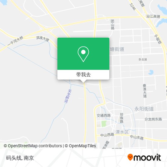 码头线地图