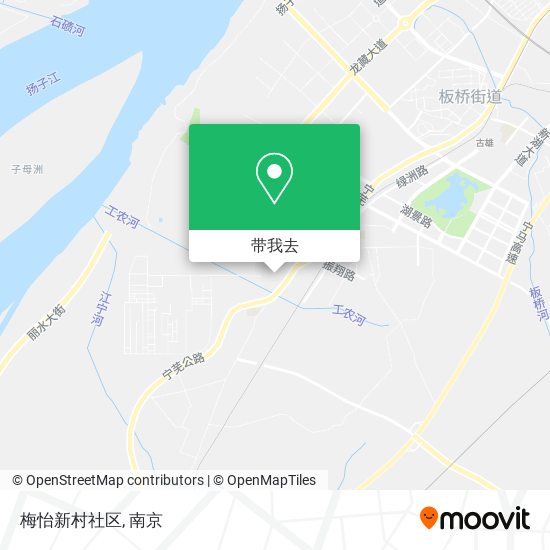 梅怡新村社区地图