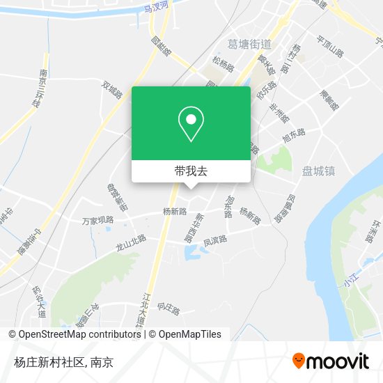 杨庄新村社区地图