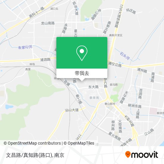 文昌路/真知路(路口)地图