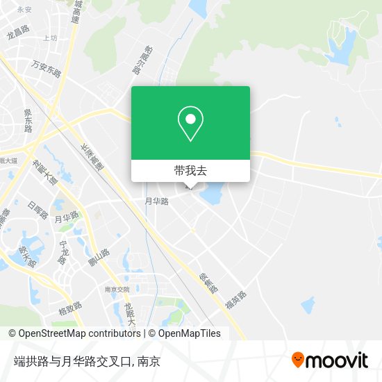 端拱路与月华路交叉口地图