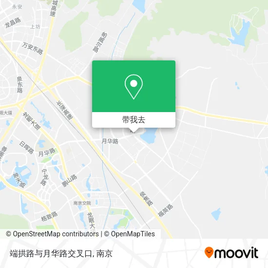 端拱路与月华路交叉口地图
