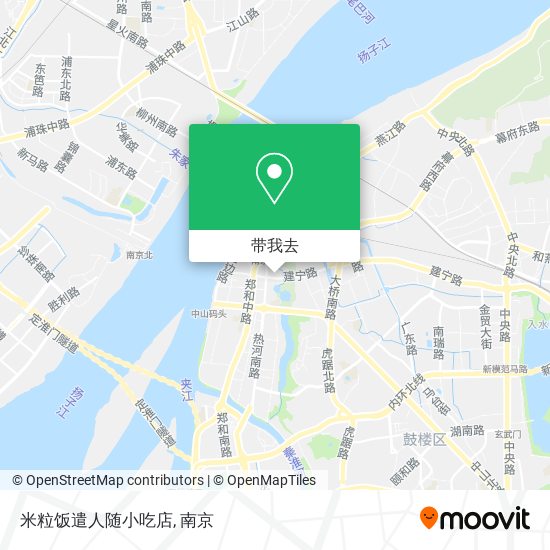 米粒饭遣人随小吃店地图