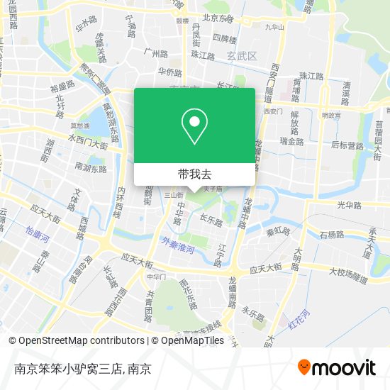 南京笨笨小驴窝三店地图