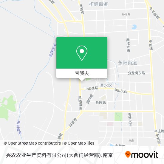 兴农农业生产资料有限公司(大西门经营部)地图