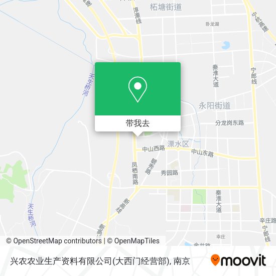 兴农农业生产资料有限公司(大西门经营部)地图