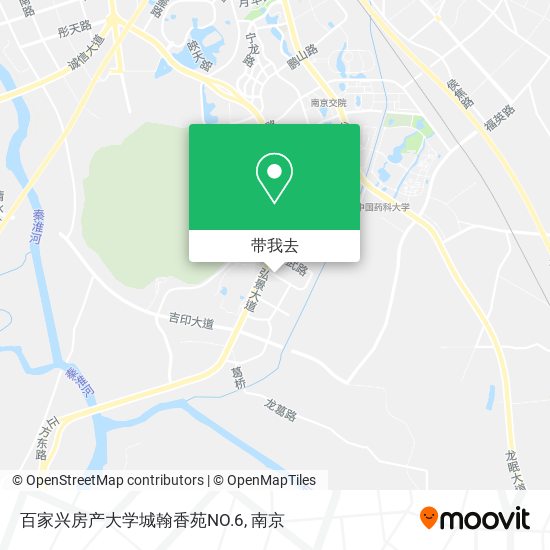 百家兴房产大学城翰香苑NO.6地图