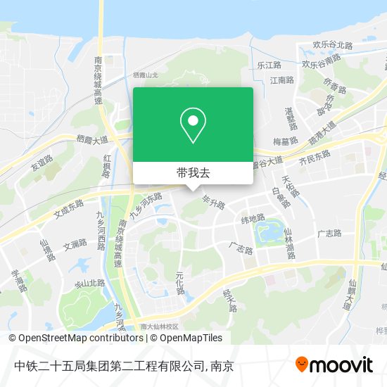 中铁二十五局集团第二工程有限公司地图