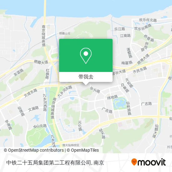 中铁二十五局集团第二工程有限公司地图