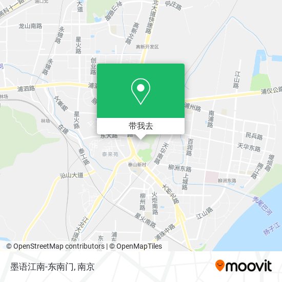 墨语江南-东南门地图