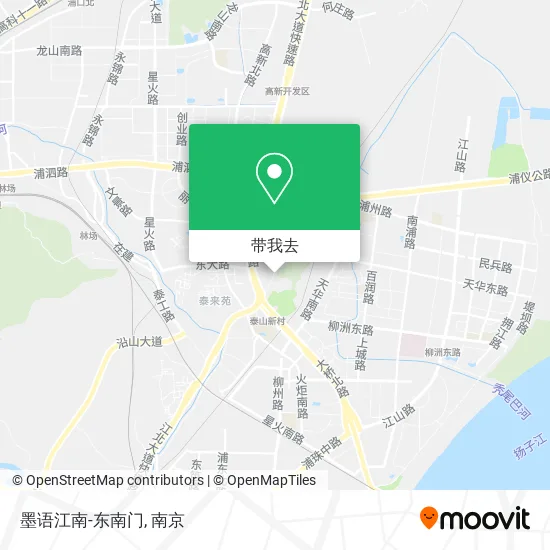 墨语江南-东南门地图