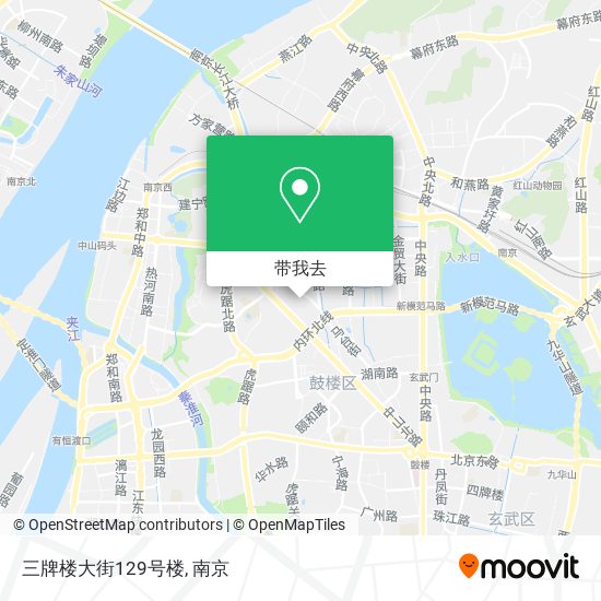 三牌楼大街129号楼地图