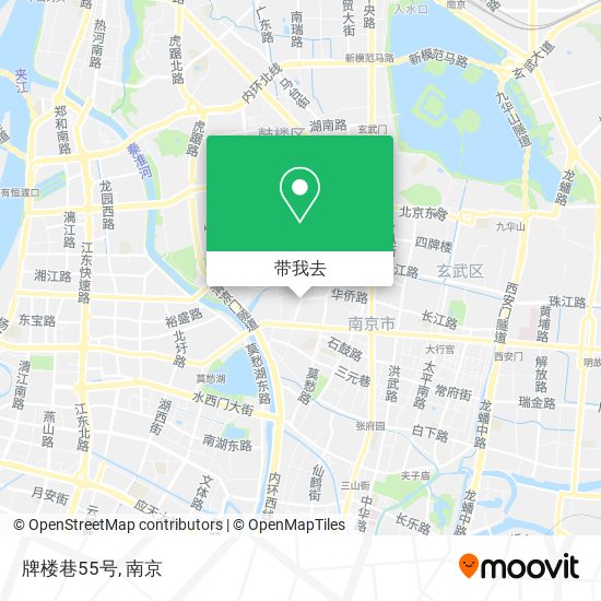 牌楼巷55号地图
