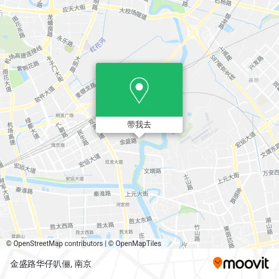 金盛路华仔叭俪地图